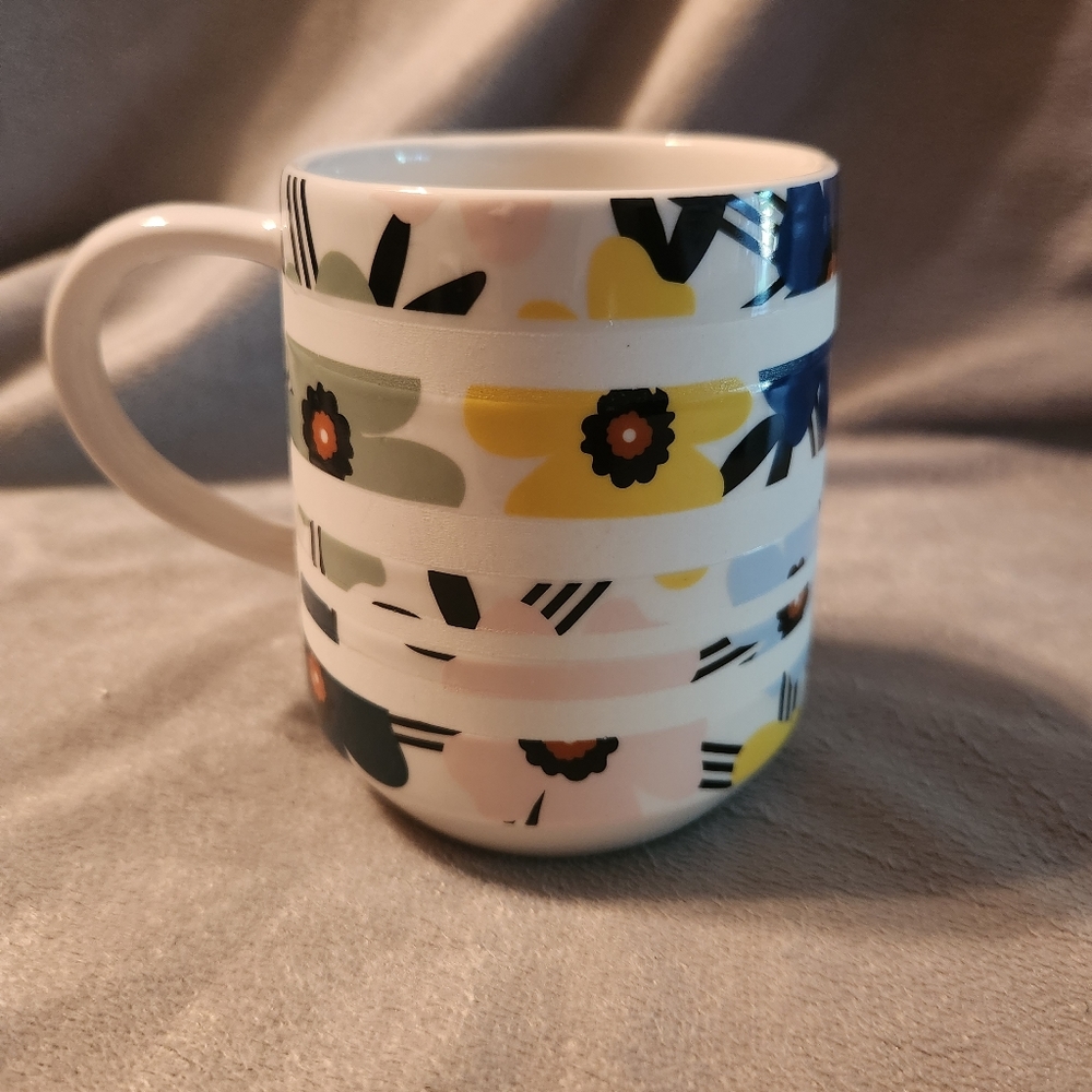 Starbucks Sakura Cherry Blossom Banded 12oz Mug